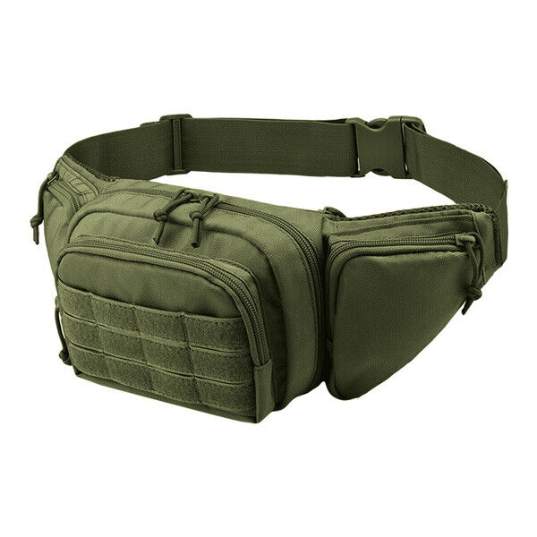 Men Bag Waterproof Oxford Cloth Sports Hiking Camping Fishing Outdoor Waist Bag