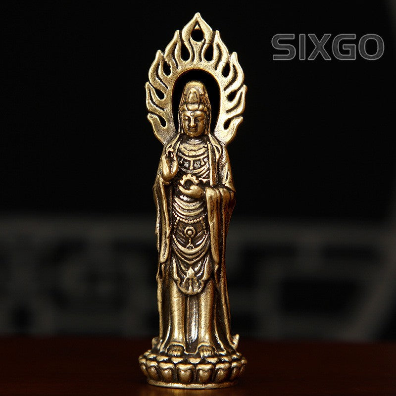 Buddha Guanyin Statue Bodhisattva Buddha Statue Desktop Decoration Handicraft
