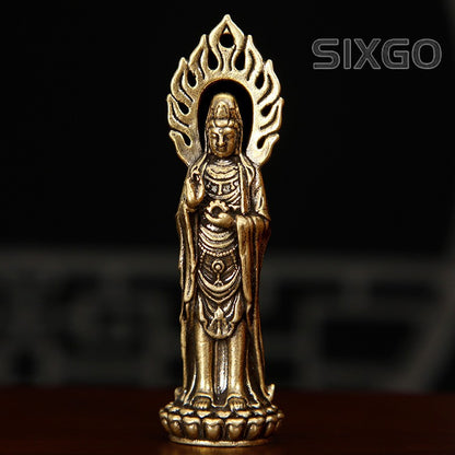Buddha Guanyin Statue Bodhisattva Buddha Statue Desktop Decoration Handicraft