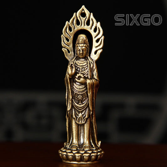 Buddha Guanyin Statue Bodhisattva Buddha Statue Desktop Decoration Handicraft