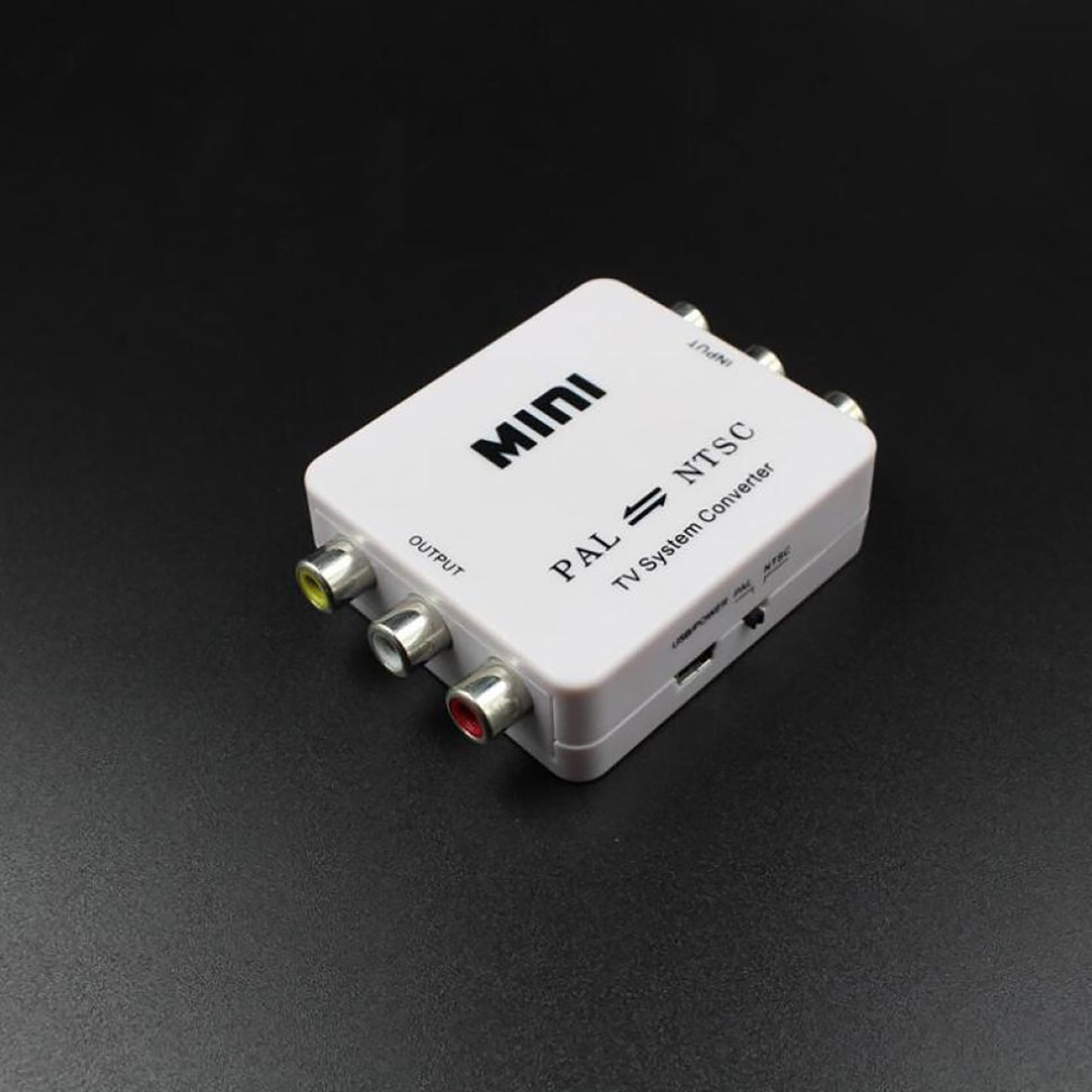 Bi-Directional Dual-Way NTSC To PAL + PAL To NTSC Video System Converter Adapter