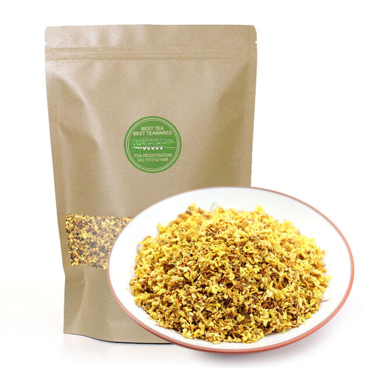 HELLOYOUNG 100g/3.52oz Natural Sweet Osmanthus Flower Tea Fragrant Dried Herbal