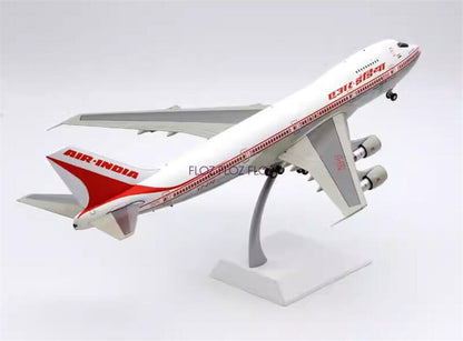 for JC Wings Air India for Boeing B747-200 VT-EFU 1:200 Aircraft Pre-built Model