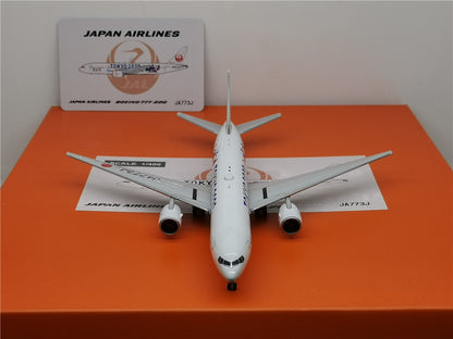 1:400 JC Wings JAL B777-200ER Passenger Airplane Diecast Aircraft Model