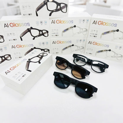 800W AI Smart Glasses-1200P High Definition Video Smart Glasse-4K Video Recordin