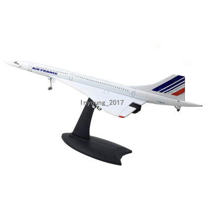 1:200 Scale 1976 Concorde Air France Aircraft Airplane Metal Diecast Plane Model