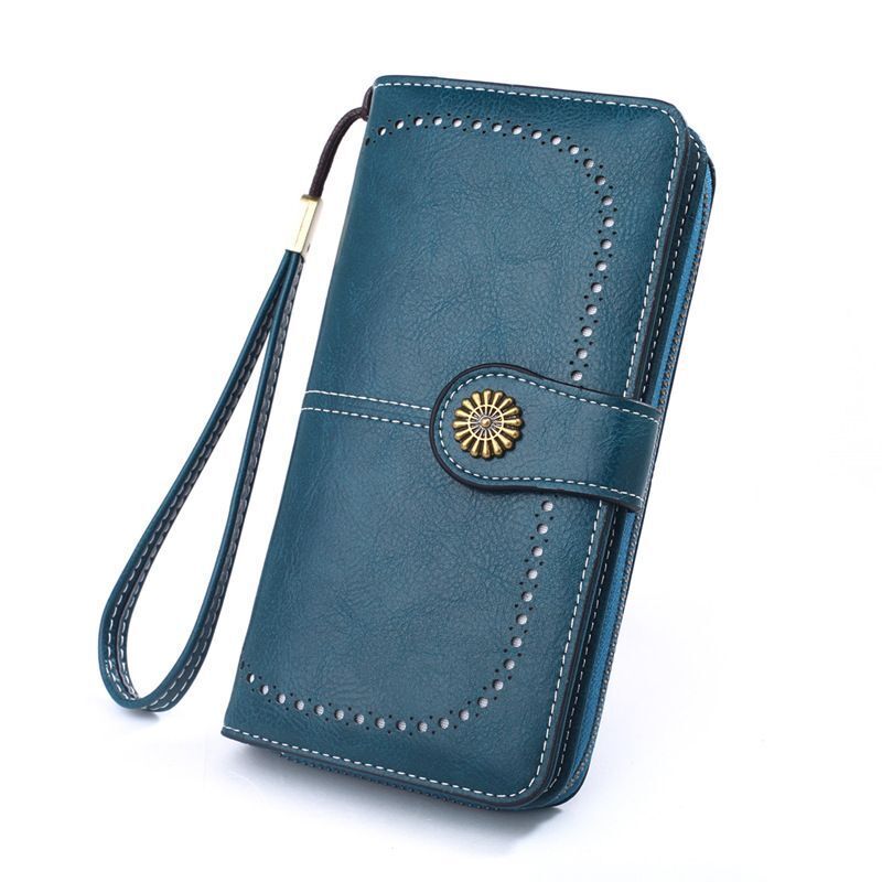 Wallet Synthetic Leather Money Bag Clutch Leisure Purse Style Wallets Long Coin