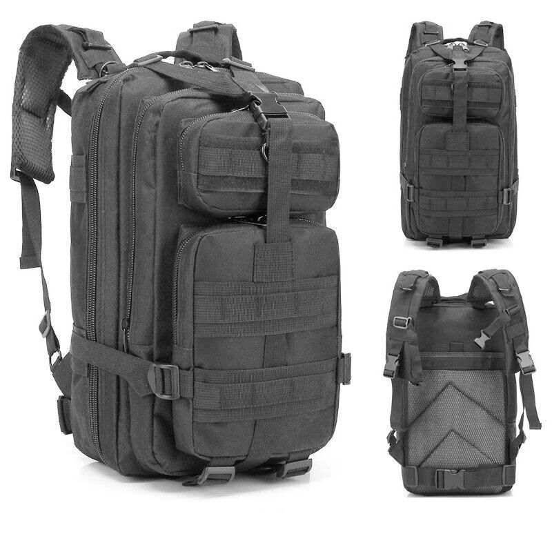 Tactical Backpack Bag 3 Days Army Outdoor Backpack Climbing Camping Hiking Bag
