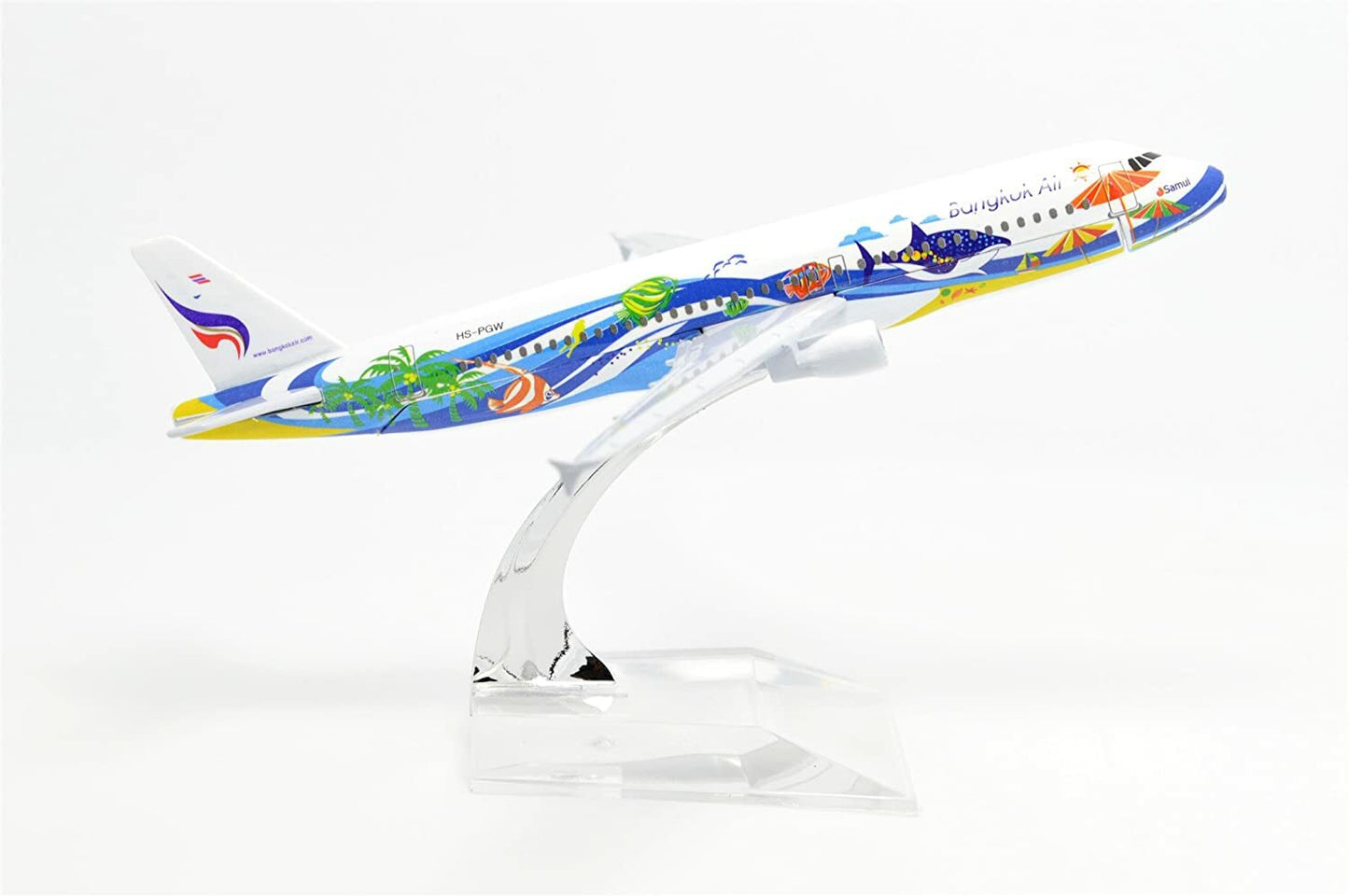 1:400 16cm Air Bus A320 Bangkok Air Metal Airplane Model Plane Toy Plane Model