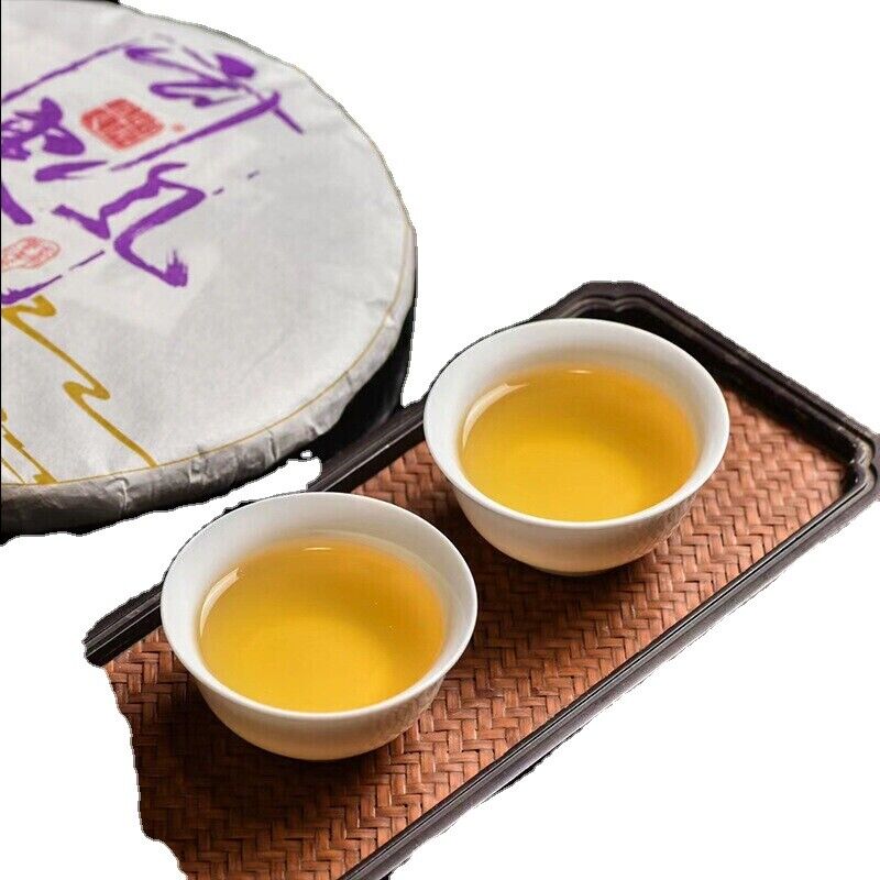 357g/12.59oz Tea Pu-erh Cake Tea Scraping Zhai Pu-erh Raw Tea Cake