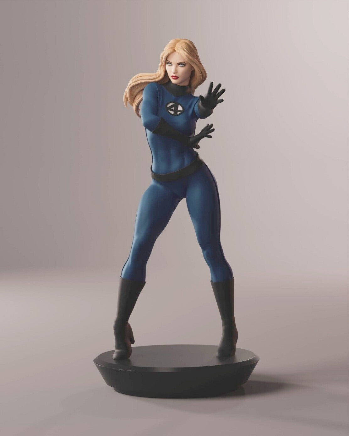 1/24 resin figure model kit Invisible Woman Unassembled unpainted