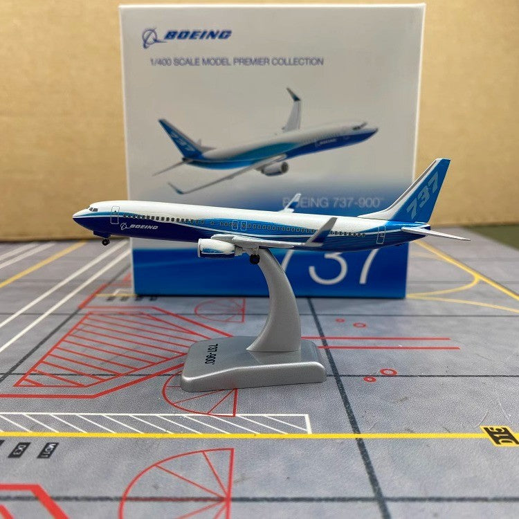 1:400 Hogan BOEING 737-900WW Passenger Plane Airplane Diecast Aircraft Model