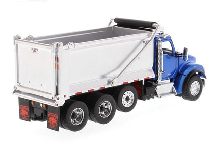 1:50 DM Kenworth T880S SFFA Tandem Truck Dump Construction Machine Diecast Model