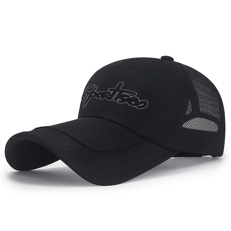 Unisex Quick Dry Baseball Cap Snapback Hat Breathable Sport Summer Outwear Hats