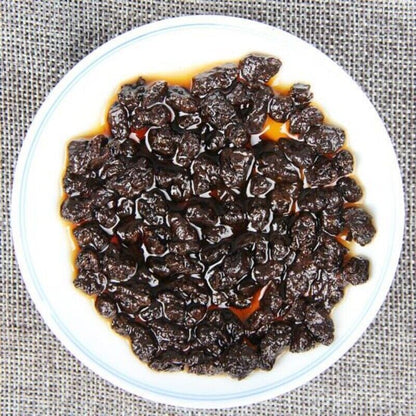 100g Puer Tea Aged Fermented Easy Steeping Handmade Fragrant Pure Tea Leaf