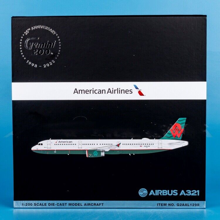 1:200 Geminijets Delta Air Lines Airbus A321 Passenger Airplane Diecast Model