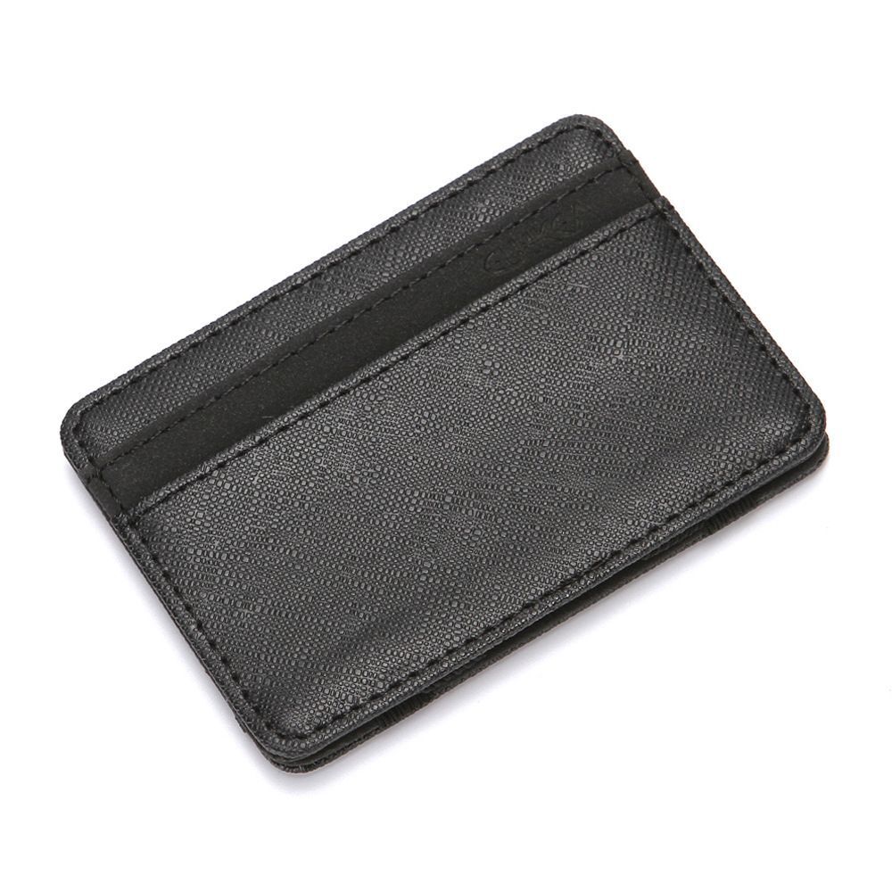 Ultra Thin Synthetic Leather Magic Wallets Mini Small Coin Purses Case Pouch Bag