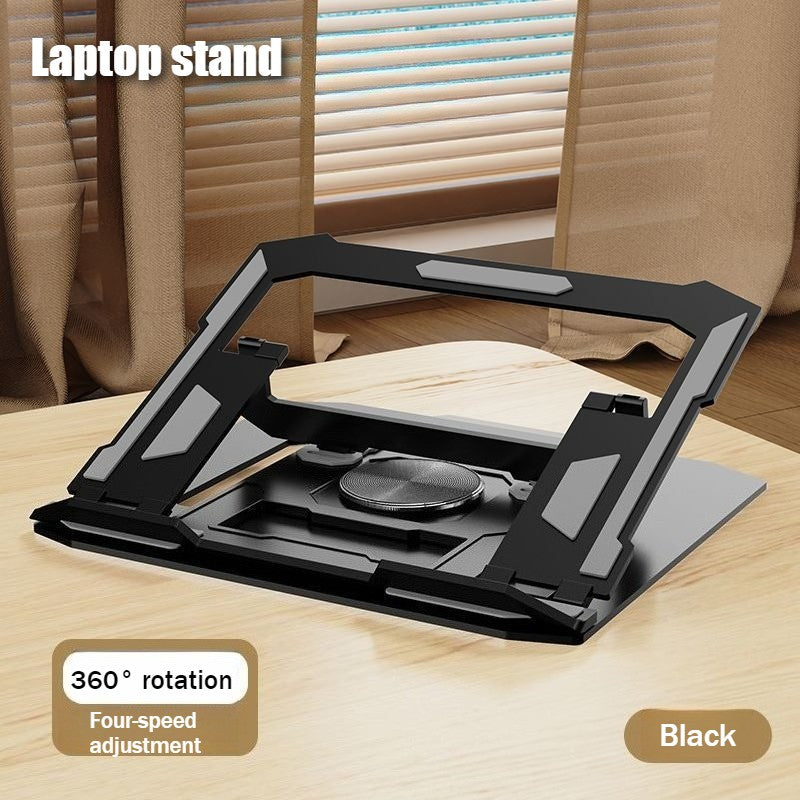 Alloy 360° Rotary Folding Notebook Tablet Hollow Heat Dissipation Support Frame