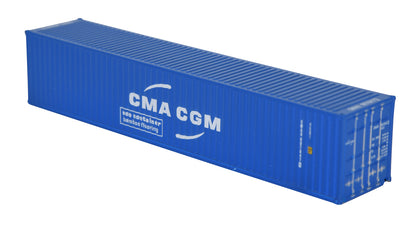 1:87 CMA CGM 40GP Metal Shipping Container Model Toy Home Office Decor Gift