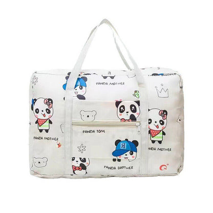 Folding Printing Duffle Gym Bag Sports Travel Luggage Handbag Tote Shoulder Bag
