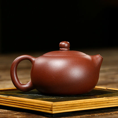 310ML yixing zisha Pottery purple ball shaped infuser holes xishi pot tea pot
