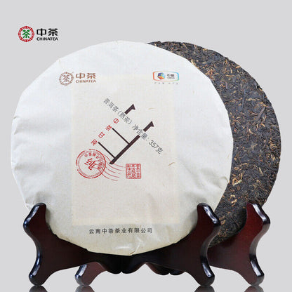 Junyin Gan Chun * 2018 ZhongCha ChinaTea Puer Cooked Tea Pu'er Ripe Tea 357g