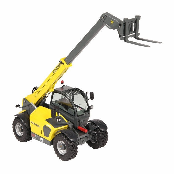 1:32 NZG KRAMER 4407 Telehandler Wheeled Forklift Crane Machine Diecast Model