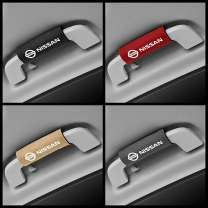 4 pieces of car door handle gloves, roof door handle gloves, universal anti slip