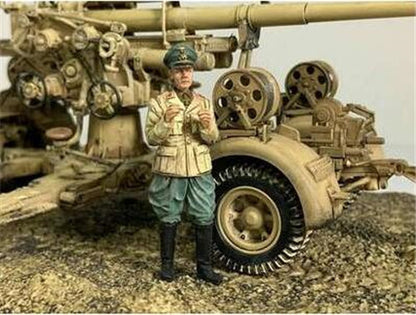 FOV German 88 MM Flak Anti-tank Gun w/ Artillerymen 1/32 DIECAST MODEL FINISHED
