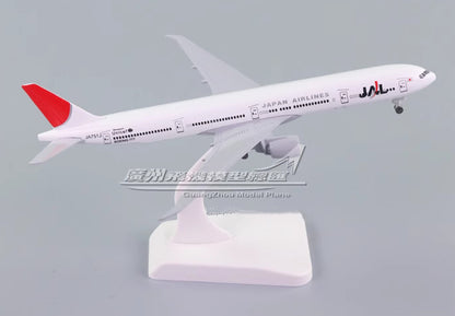 19CM JAL JAPAN AIRLINES BOEING 777-300ER JA751J Passenger Airplane Diecast Model
