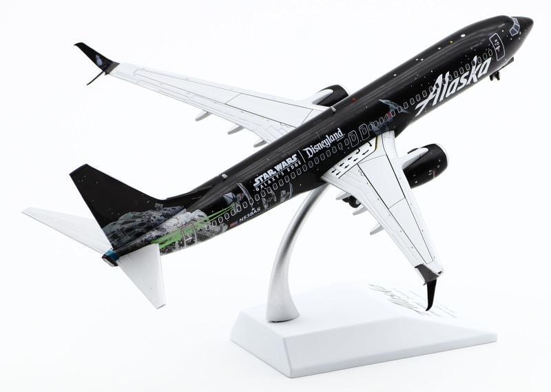 1:200 JC Wings Alaska BOEING B737-800 Passenger Airplane Diecast Aircraft Model