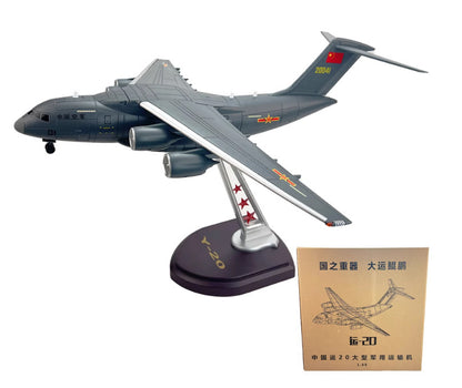 1:88 51CM China Air Force Y-20 KUNPENG Transport Aircraft Plane Diecast Model