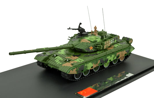 1:72 Chinese PLA ZTZ-99A Main Battle Tank Model Metal Diecast Armored Car 102