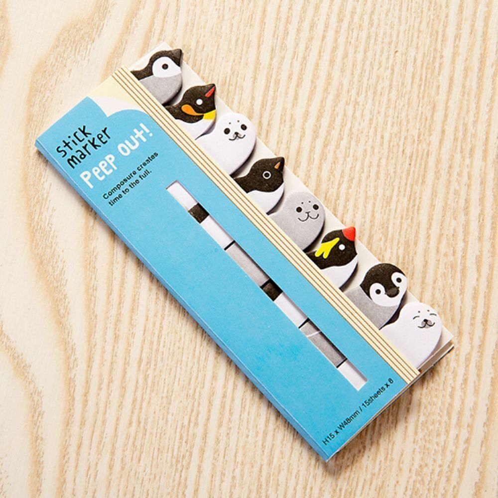Sticky Notes 1PCS Cute Kawaii Cartoon Animals Cat Panda Dog Memo Pad Notebook