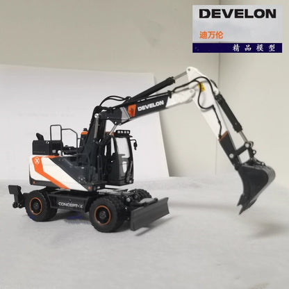 1:50 DEVELON DX165WR CONCEPT-X Wheel Excavator Construct Machine Diecast Model