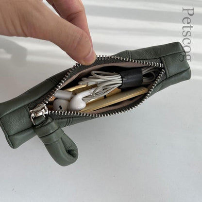 Genuine Leather Handmade Wallet Money Purse Card Holder Small Coin Bags 16*9*6CM