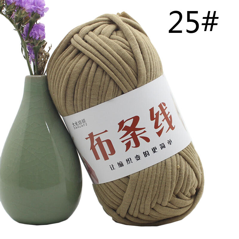 Hot Sale 100g Super Crochet Cotton Cloth Yarn Thick DIY Hand Wrap Knitting Yarn