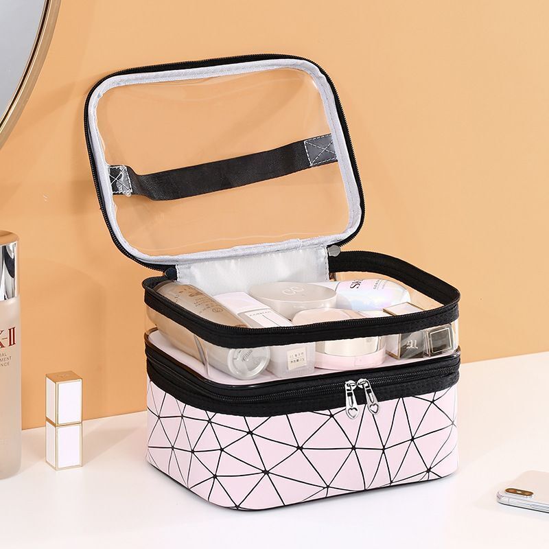 Travel Clear Makeup Bag Fashion Cosmetic Toiletries Organizer Waterproof Cases