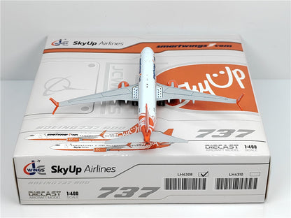 1:400 JC Wings SKYUP AIRLINES BOEING B737-800 Passenger Airplane Diecast Model