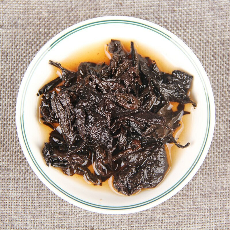 2019 Year Yunnan Menghai Chen Yun Ancient Shu Puer Tea Old Ripe Puer Tea 357g