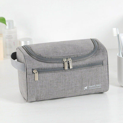 Polyester Business Storage Bag Toiletry Organizer Travel Cosmetic Bag Waterproof