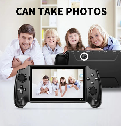 X20 7.1" Retro Handheld Game Console,IPS Screen Video Games, 3000+ Classic Games
