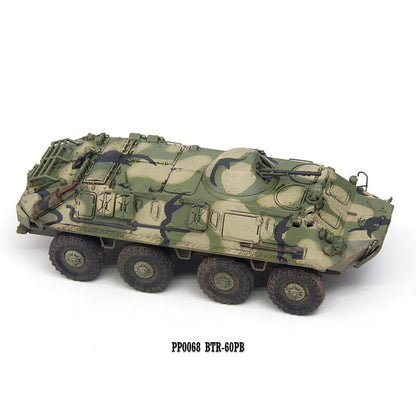 1/72 Soviet BTR-60PB BTR60 Infantry Armored Vehicle Camo Model