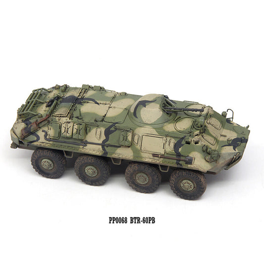 1/72 Soviet BTR-60PB BTR60 Infantry Armored Vehicle Camo Model
