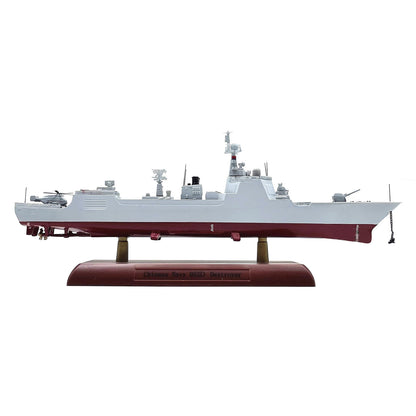 Chinese Type 052D Destroyer Diecast Alloy Finished Model Toy Gift 1:700 Scale