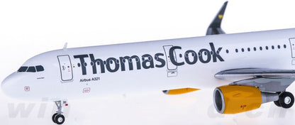 1:200 Herpa Thomas Cook AIRBUS A321 Passenger Airplane ABS Plastic Plane Model