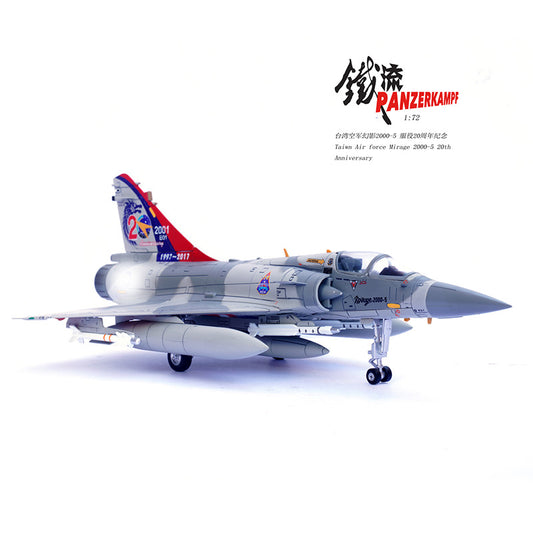 1:72 Panzerkampf Taiwn Air force Mirage 2000-5 20th Fighter Plane Diecast Model