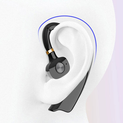 For iPhone 15 14 13 12 Pro Max XS 8 Wireless Bluetooth Earbud Ear-hook Headphone