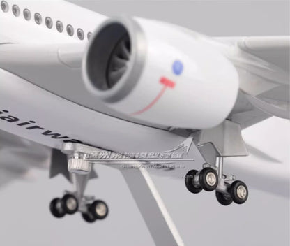 47CM 1:142 THAI AIRBUS A350 Passenger Airplane Landing Gears Resin Plane Model