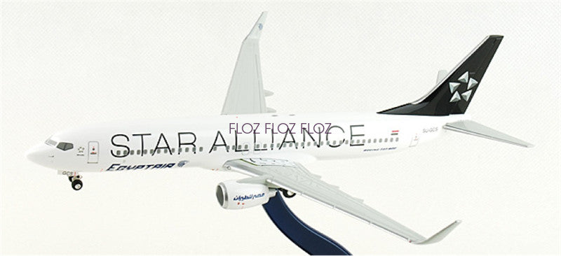 for Aero Le Plane Egypt Air for Boeing 737-800 SU-GCS 1:200 Aircraft Pre-built